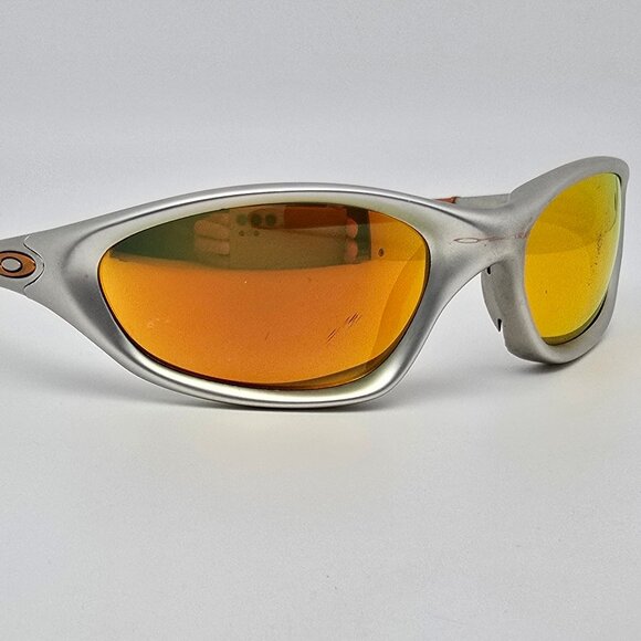 Oakley 04-285 XX FMJ 5.56 Frame Fire Iridium Lens Sunglasses w/ Case 55-16-140 - Picture 7 of 16
